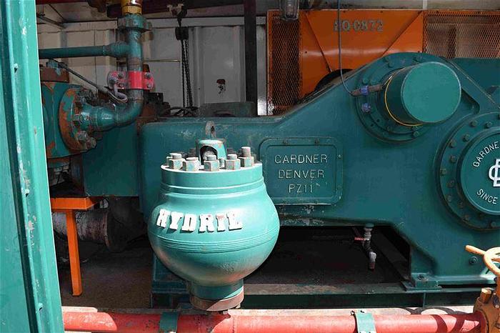 Used 0 Gardner Denver PZ11 Triplex Mud Pump