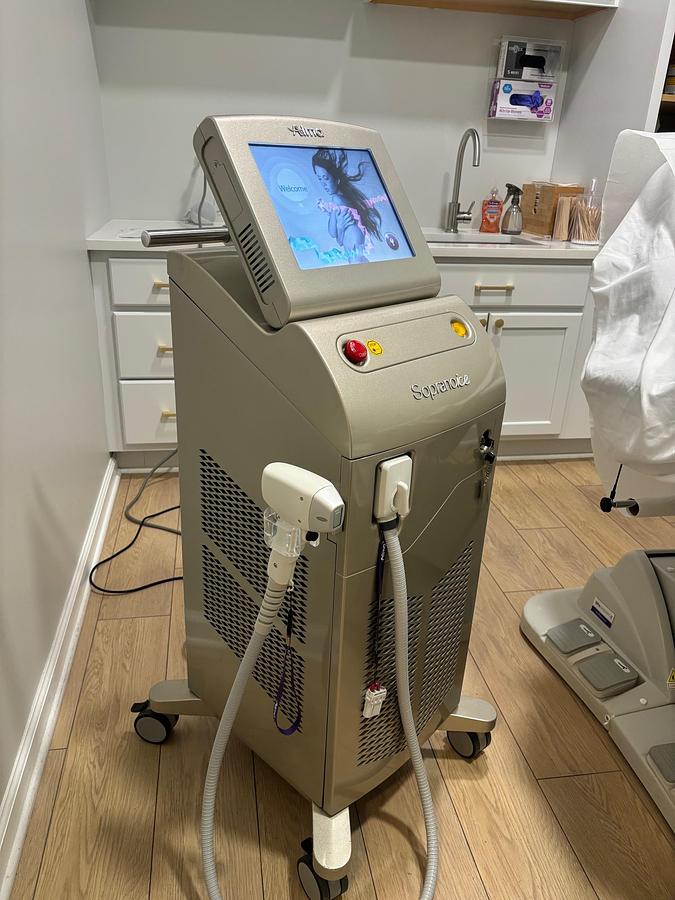 Used 2020 Alma Lasers Soprano ICE Hair removal Laser 810 nm
