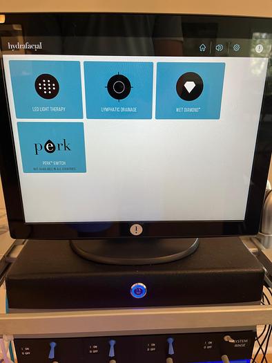 Used 2022 Edge Systems Hydrafacial MD ELite w/ Perks, 4 x LED, Lymphatic