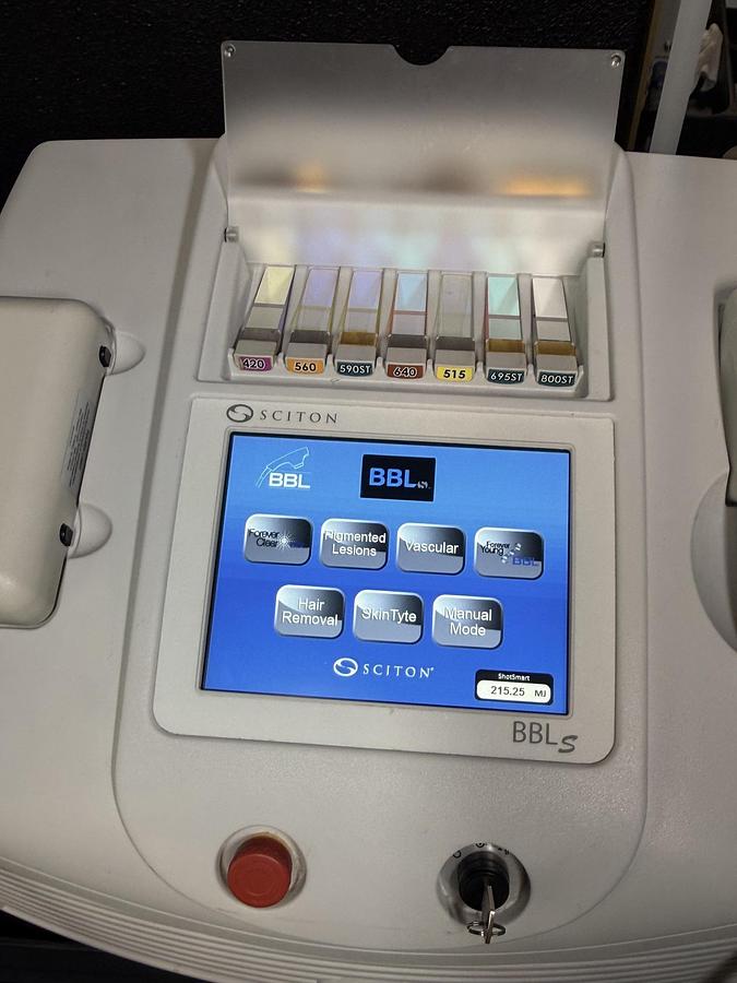 Used 2019 Sciton BBLs Skin Tyte II, Vascular Lesions, Forever Clear, Forever Young