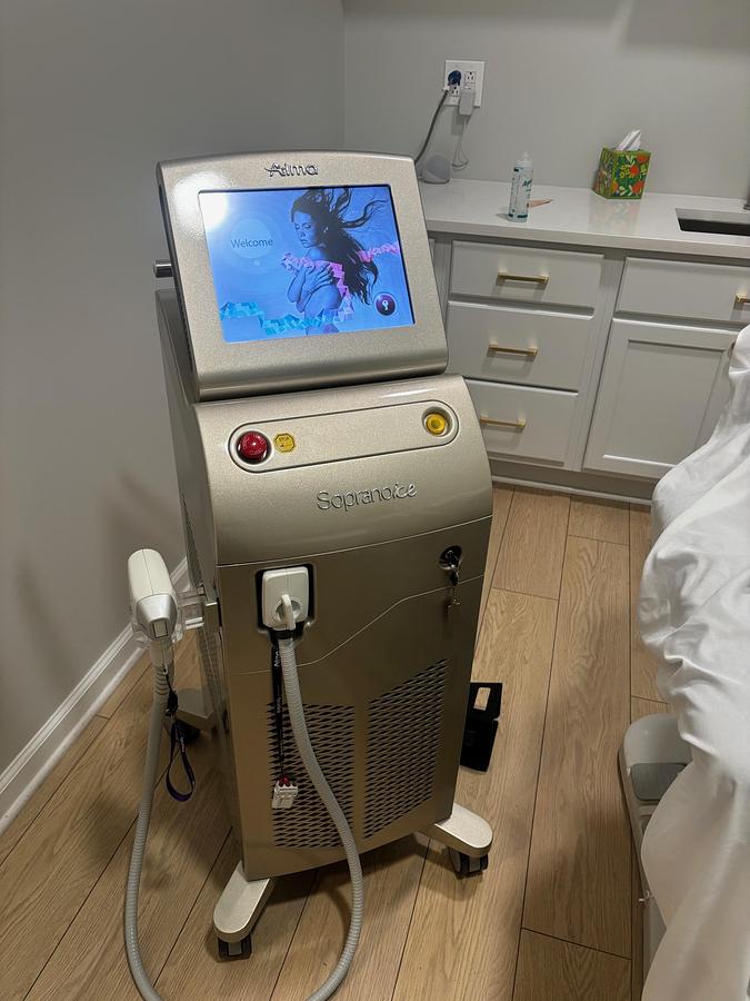 Used 2020 Alma Lasers Soprano ICE Hair removal Laser 810 nm