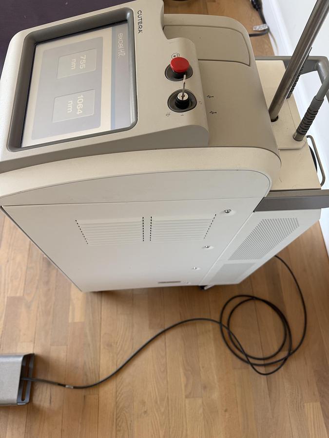 Used Cutera Excel HR 1064/755 NM laser Hair removal, Pigmented & Vascular Lesions , Laser Genesis