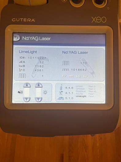 Used 2021 Cutera XEO w/ Full ND YAG and Limelight ~ Low use~ Warranty