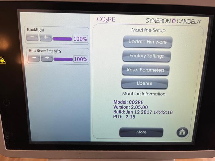 Used Candela Co2re Core Co2 Laser