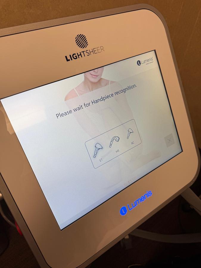 Used 2020 Lumenis Quattro with XC 805 and ET Hand Pieces, Hair removal, Pigmented Lesions, Vascular lesions