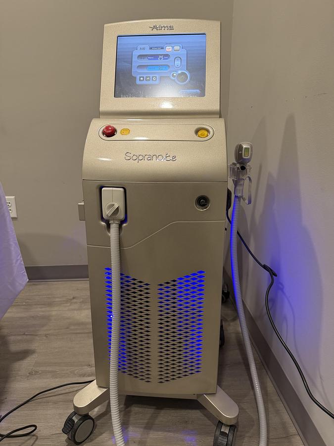 Used 2018 Alma Soprano ICE Hair removal Laser 810 Diode