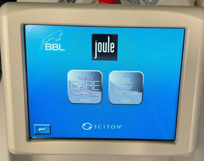 Used 2018 Sciton Joule 7 w/ Halo, BBL w/ ST II, 2940 MLP, Profactional XC