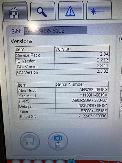Used 2018 Candela GentleMax Pro