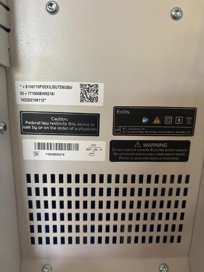 Used 2021 BTL Exilis Ultra ~ Excellent Condition ~ Warranty ~