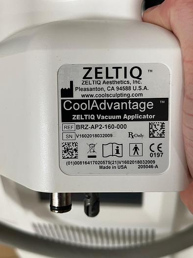 Used Zeltiq Aesthetics Coolsculpt ~ Single owner system ~ Fully operational ~