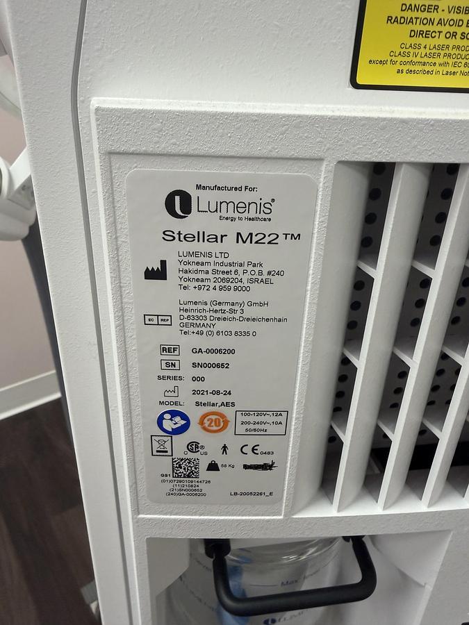 Used Lumenis Stellar M22 w/ ResurFX ~ Very low shots ~ All IPL Filter's ~ Warranty ~