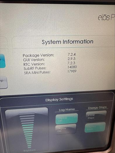 Used 2018 Syneron/Candela Elos +