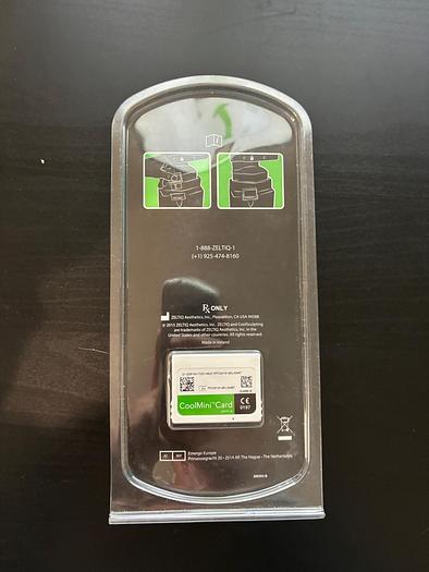 New Zeltiq CoolMini Card BRZ-CD4-02X-001 (1Cycle)