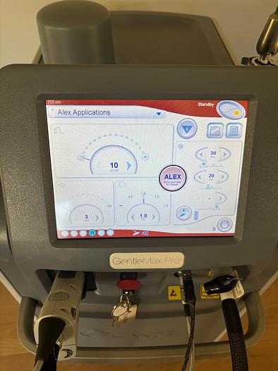 Used 2013 Candela GentleMax Pro