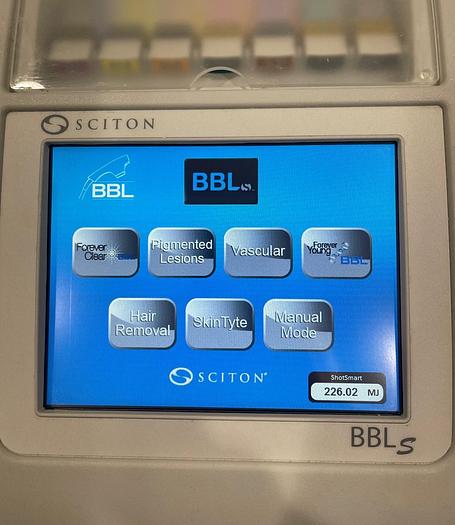 Used 2016 Sciton BBLs w/ Skin Tyte II ~ Vascular Lesions ~ Forever Bare ~ Warranty