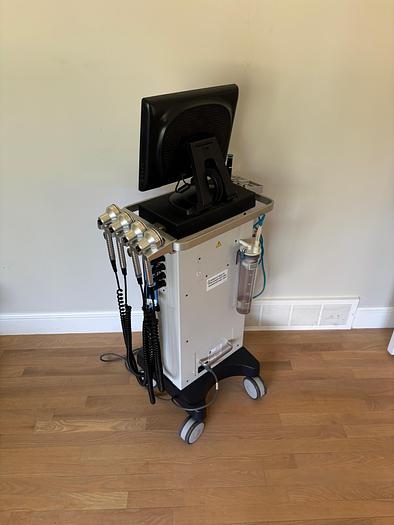 Used Edge Systems Hydrafacial MD ~ Black Handpiece ~ 2 Red 2 Blue LED ~ Warranty ~