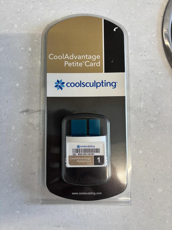 Zeltiq Coolsculpting CoolAdvantage Petite Card 1 Cycle ~ New ~