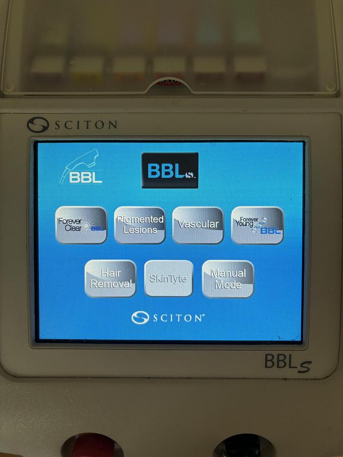 Used 2019 Sciton BBLs w/ Forever Clear & Forever Young ~ Excellent condition ~ Warranty ~ Single Owner ~