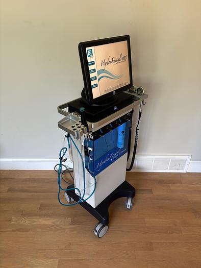 Used Edge Systems Hydrafacial MD ~ Black Handpiece ~ 2 Red 2 Blue LED ~ Warranty ~