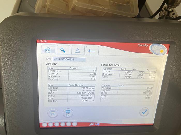 Used 2013 Candela GentleMax Pro