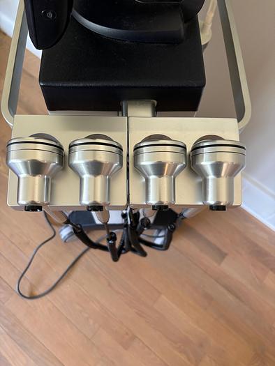 Used Edge Systems Hydrafacial MD ~ Black Handpiece ~ 2 Red 2 Blue LED ~ Warranty ~