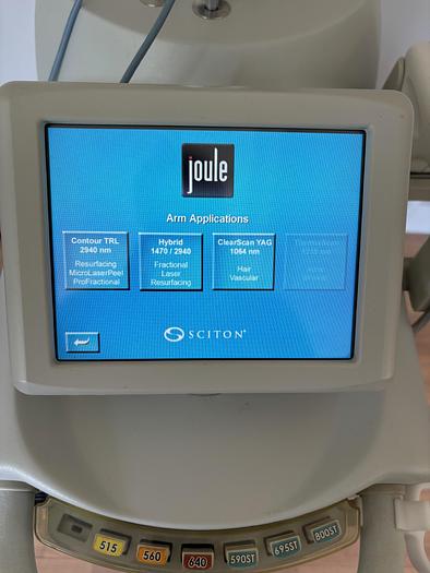 Used Sciton Joule 7 w/ Halo, BBL Hero, 1064 ClearV,ClearSilk,2940 MLP,Profactional XC
