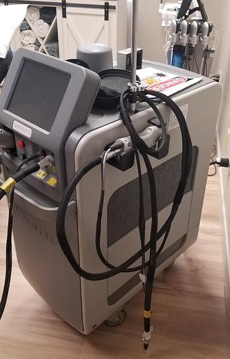 Used 2012 Candela GentleMax Pro W/ two delivery systems ~ 755 / 1064 nm Hair removal Laser