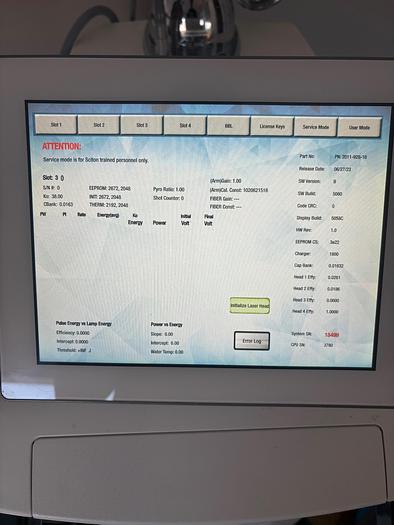 Used Sciton Joule X w/ Halo, BBL Hero, 1064 ClearV,ClearSilk,2940 MLP,Profactional XC ~ With Mini Chiller ~