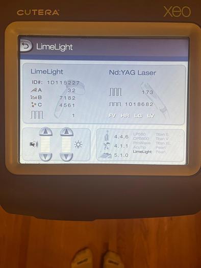 Used 2021 Cutera XEO w/ Full ND YAG and Limelight ~ Low use~ Warranty