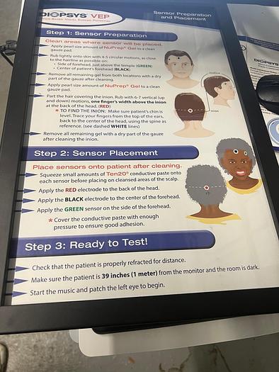 Used Diopsys Nova VEP ~ ERG ~ ffERG ~ Excellent Condition ~ Warranty ~