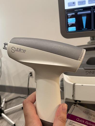 Used 2018 Syneron / Candela Elos + w/ 4 hand Pieces: Sublime,Sub RF,SRA Plus,SRA Mini