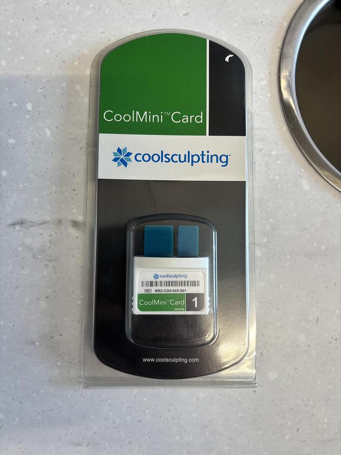 Zeltiq Coolsculpting CoolMini Card 1 Cycle