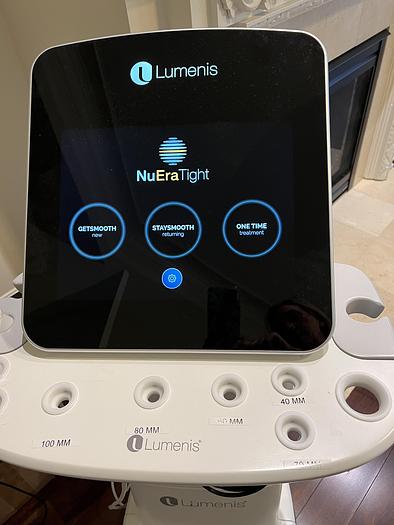 Used Lumenis NuEra Tight ~ 2019 ~ Three handpieces ~ Excellent condition ~ Warranty ~