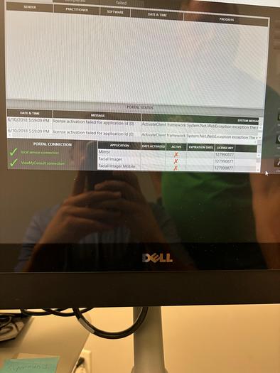 Used Canfield Visia Black RS232 ~ Very Low Use ~ Warranty ~