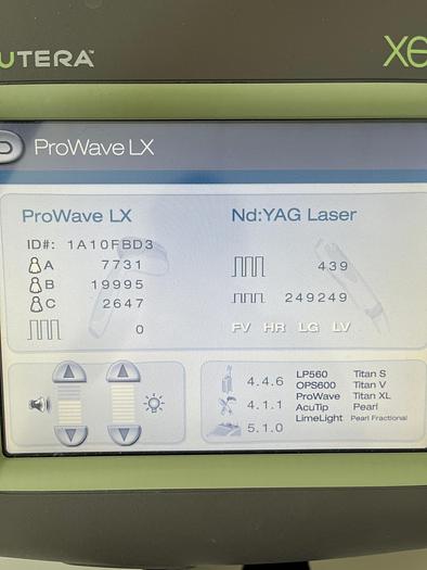 Used 2019 Cutera XEO w/ Full YAG, LimeLite, Prowave, Laser Genesis