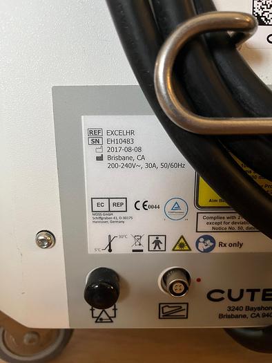 Used 2017 Cutera Excel HR 1064/755 NM laser Hair removal, Pigmented & Vascular Lesions , Laser Genesis