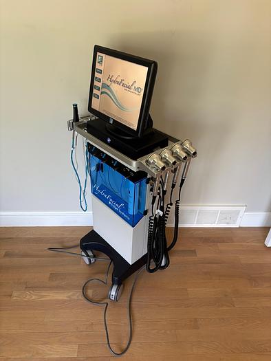 Used Edge Systems Hydrafacial MD ~ Black Handpiece ~ 2 Red 2 Blue LED ~ Warranty ~