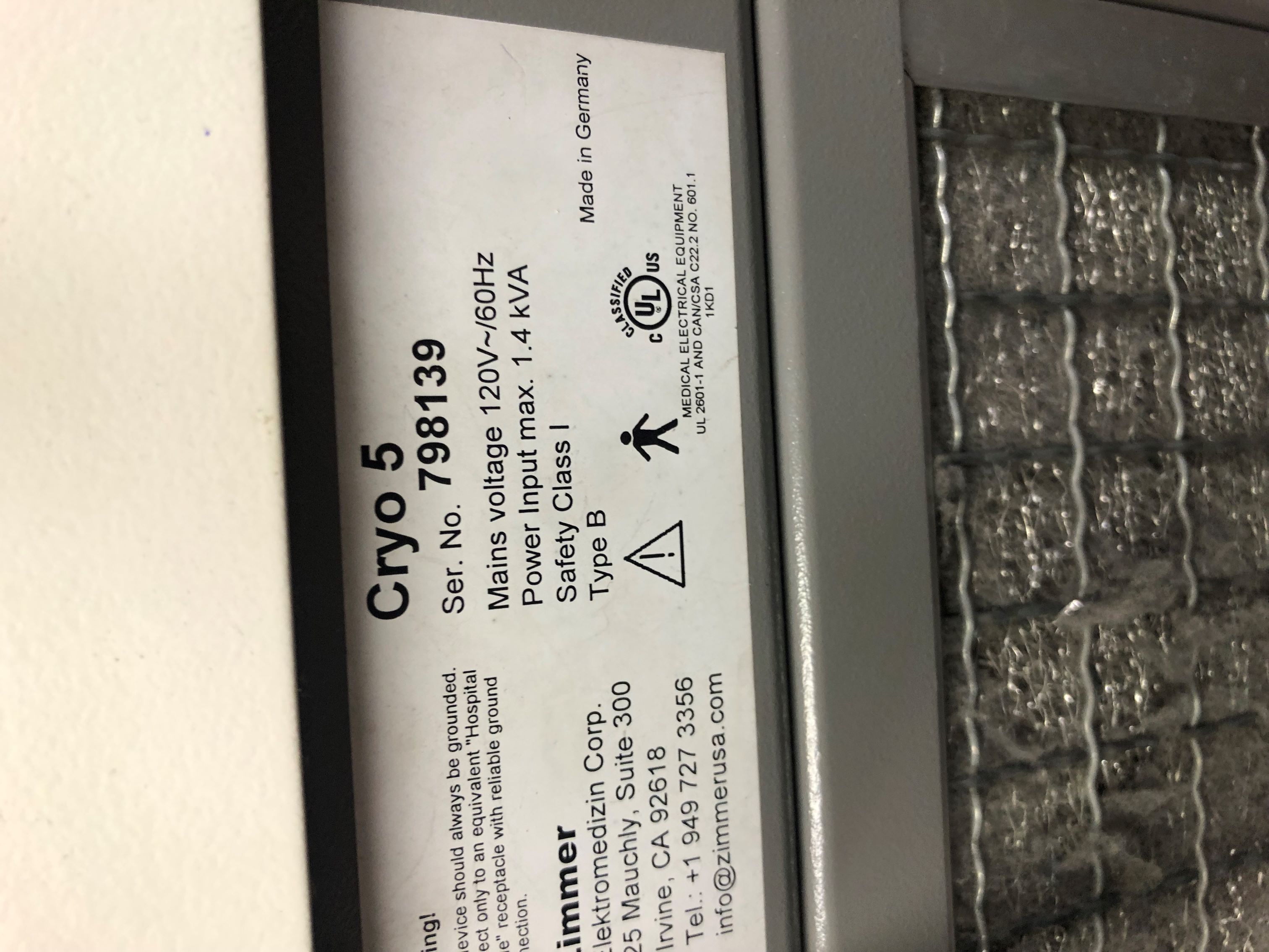 Used 2007 Cynosure Apogee Elite ELMD 1064 and 755 NM Hair removal Laser
