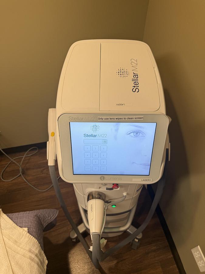 Used 2021 Lumenis Stellar M22 w/ ResurFX and and Univeral IPL