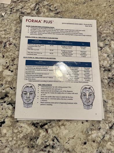 Used 2018 InMode RF Contoura w/ Body FX Body Contouring, and Forma Plus
