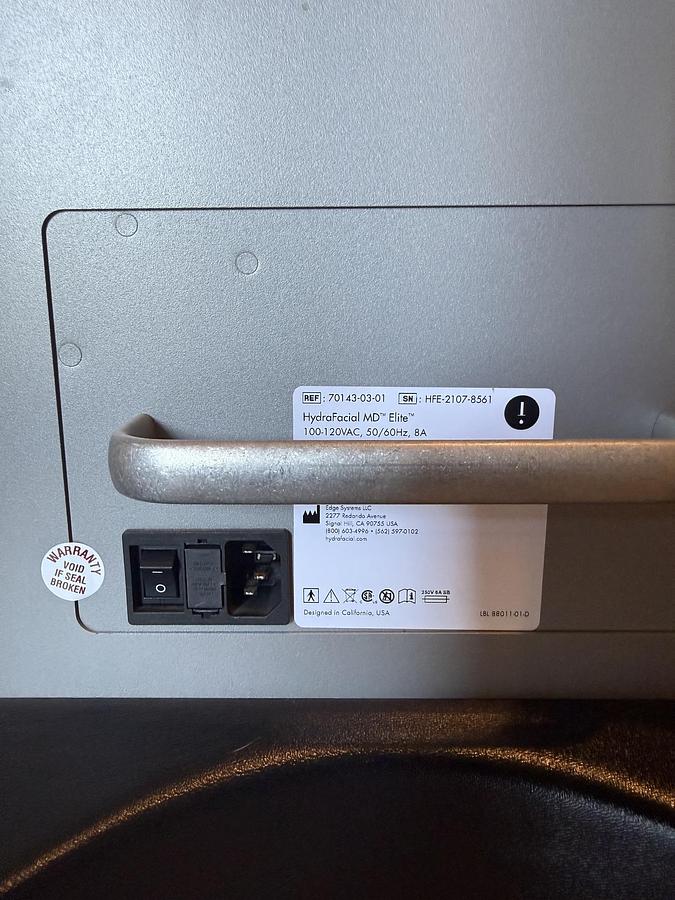 Used 2021 Edge Systems Hydrafacial MD Elite