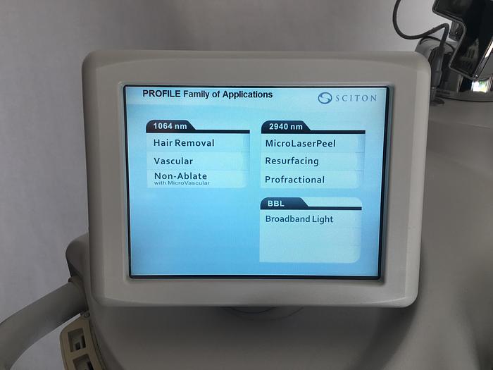 Used 2010 Sciton Joule w/ Erbium 2940 Profractional XC, MLP & BBL w/ ST