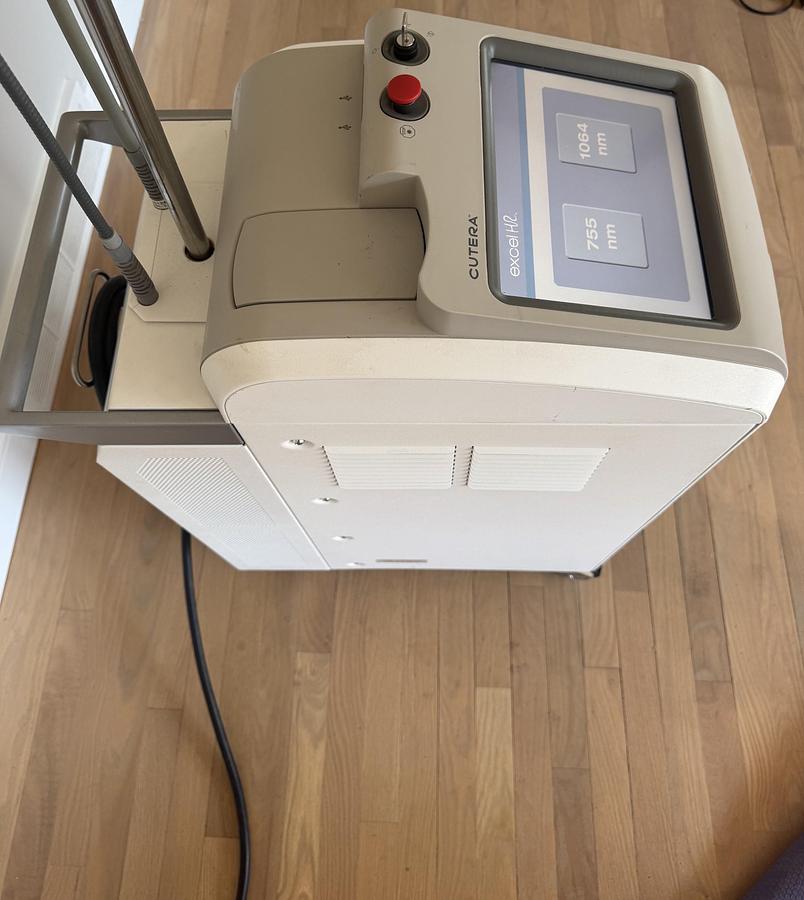 Used Cutera Excel HR 1064/755 NM laser Hair removal, Pigmented & Vascular Lesions , Laser Genesis