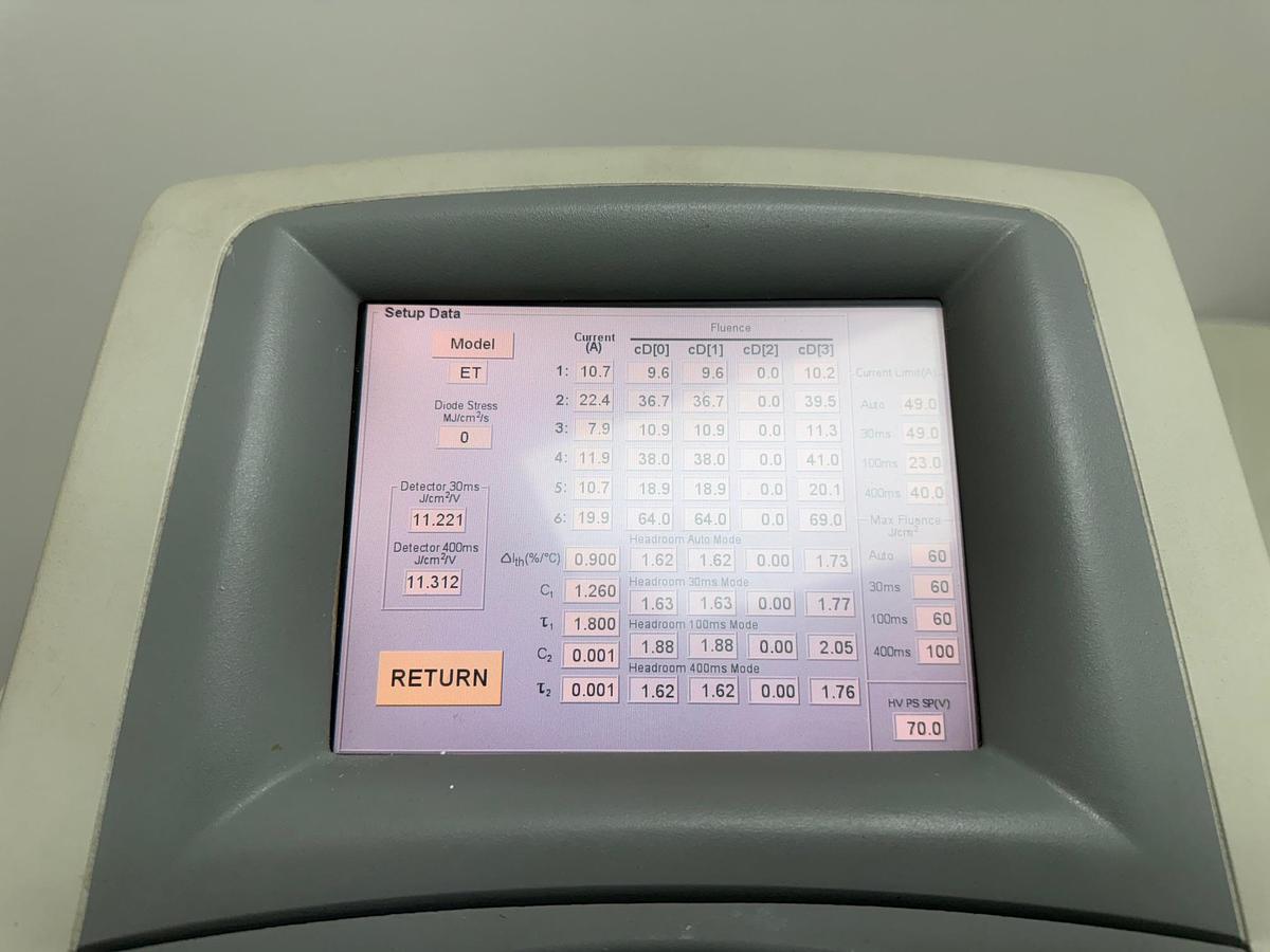 Used 2007 Lumenis ET 400 MS Hair removal laser