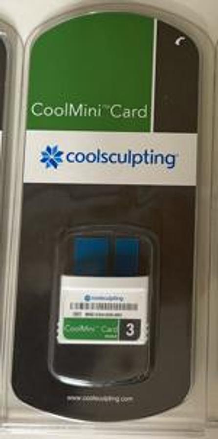 Zeltiq Coolsculpting Coolcard Mini 3 Cycles Remaining