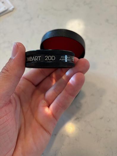 Used Volk 20 D Lens and Case ~ Excellent Condition ~