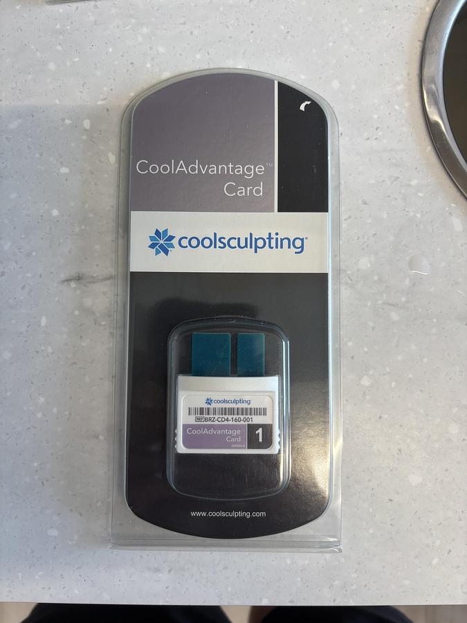 Used Zeltiq Coolsculpting CoolAdvantage Card 1 Cycle ~ New ~