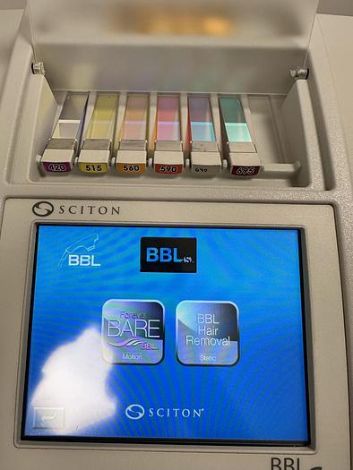 Used 2018 Sciton BBLs  ~Vasular & Pigmented Lessions~ IPL ~ Forever Bare~ Warranty