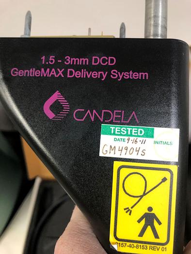 Used Candela GentleMax 755/106nm ~Hair removal~Skin Rejuvenation~Warranty