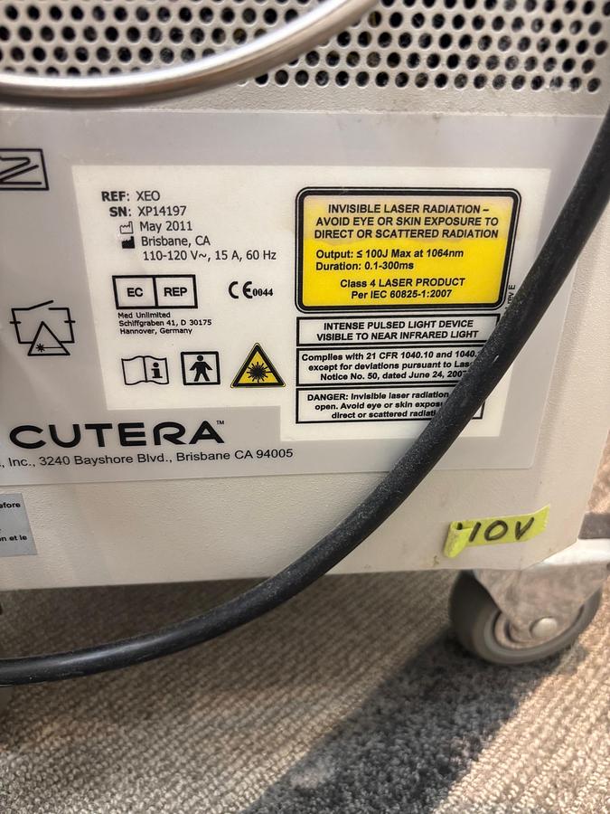 Used Cutera XEO w/ Full ND YAG, Limelight, Titan, Pearl, Pearl Fractional ~ Warranty ~